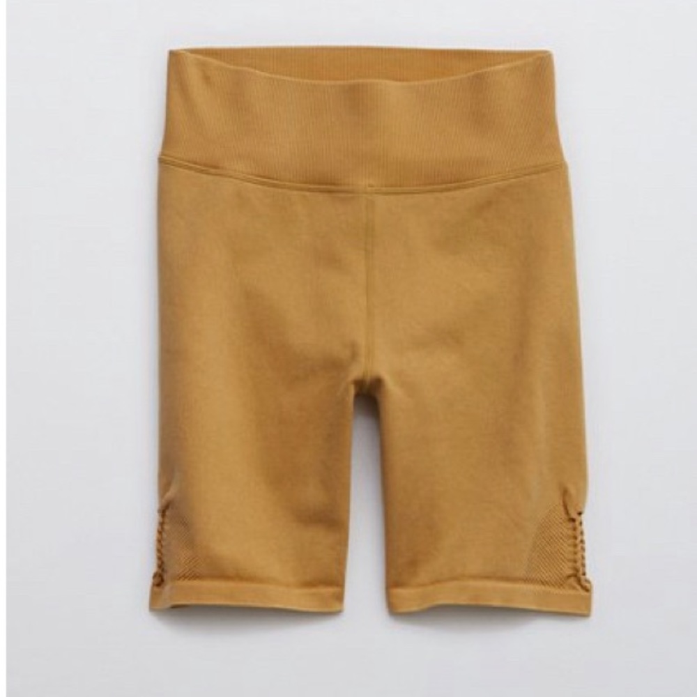 Aerie Offline Seamless Macrame 7” Bike Shorts